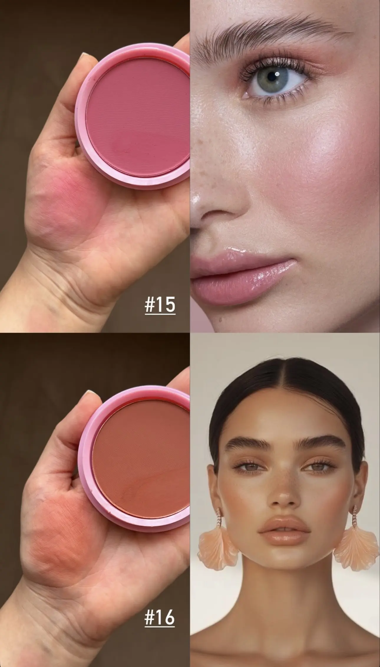 رژگونه پودری مهرونا