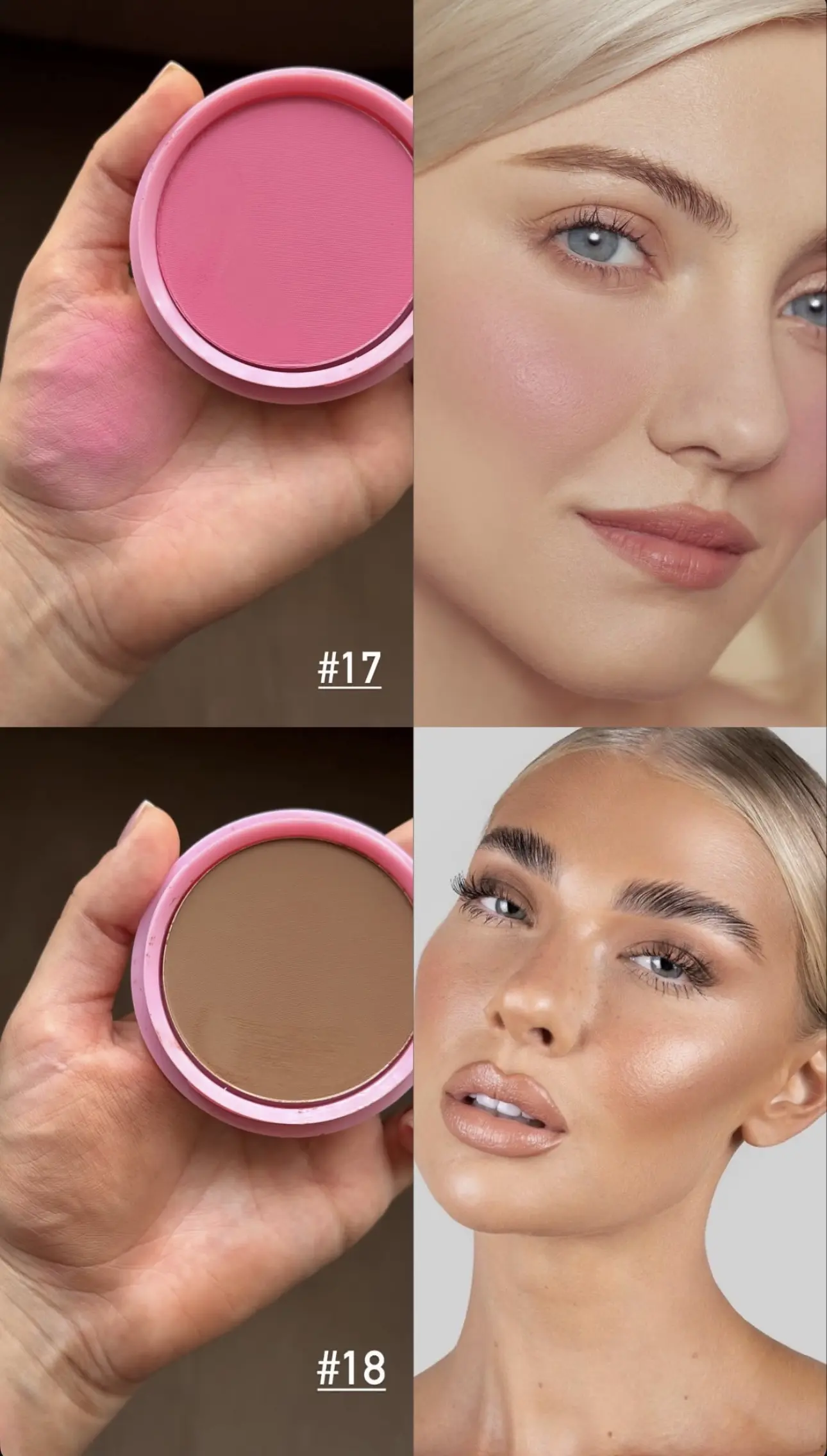 رژگونه پودری مهرونا